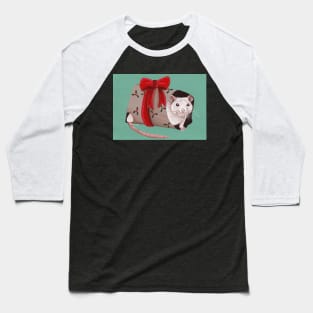 Rat Present Baseball T-Shirt